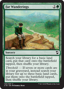 Far Wanderings (Commander 2018) Near Mint