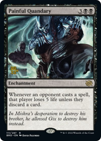 Painful Quandary (Promos: Prerelease Cards) Light Play Foil