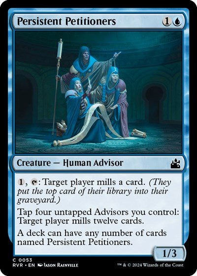 Persistent Petitioners (Ravnica Remastered) Light Play Foil