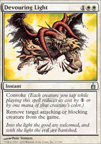 Devouring Light (Ravnica) Medium Play Foil