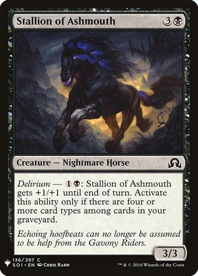 Stallion of Ashmouth|0|0|0.00