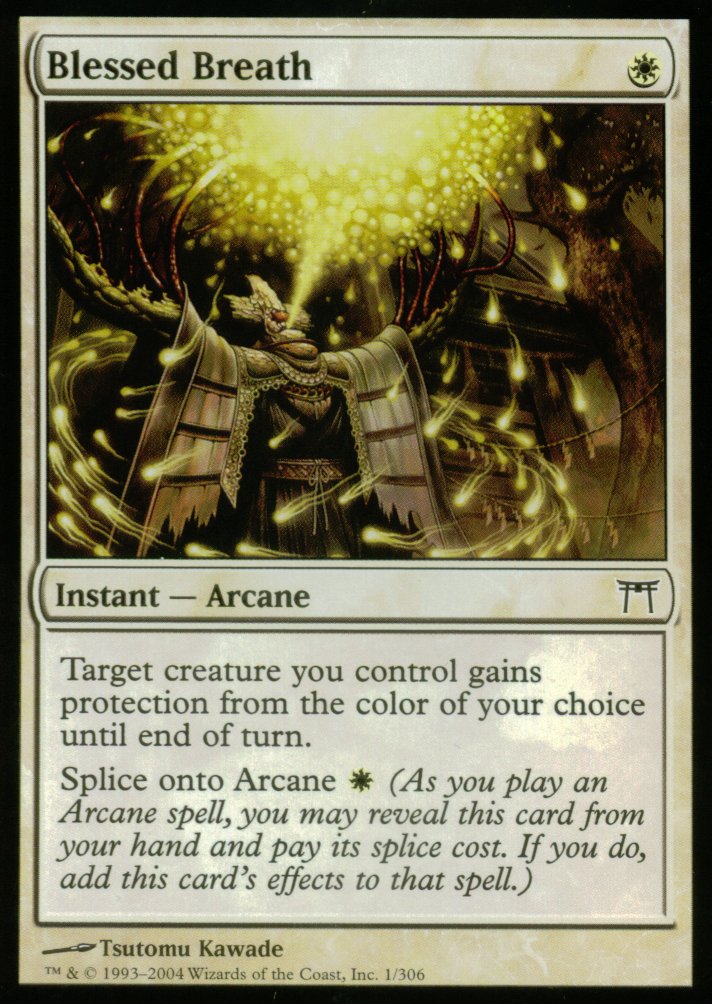 Blessed Breath (Champions of Kamigawa) Damaged / Poor