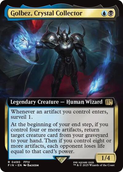 Golbez, Crystal Collector (Extended Art) (Universes Beyond: FINAL FANTASY) Near Mint Foil