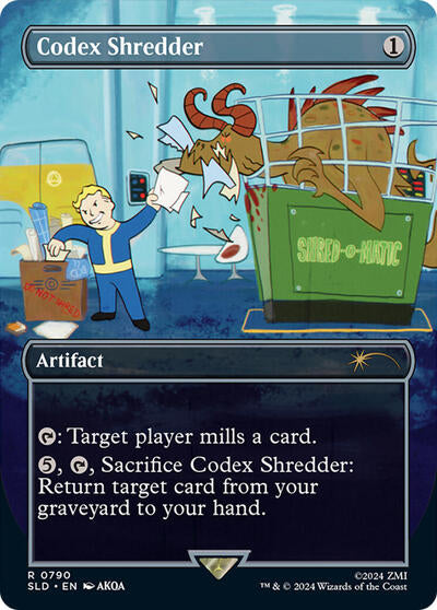 Codex Shredder Rainbow Foil|0|0|0.00