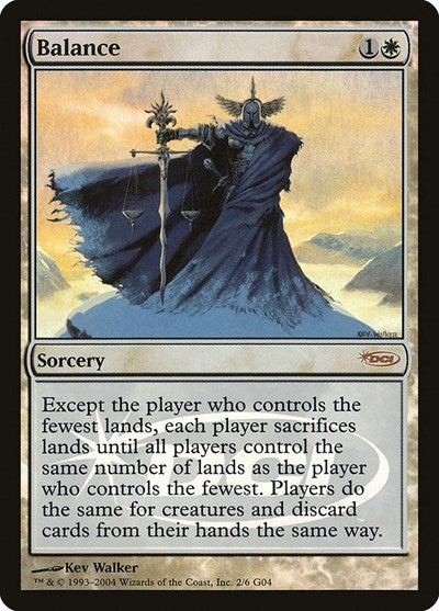 Balance (Promos: Judge) Near Mint Foil