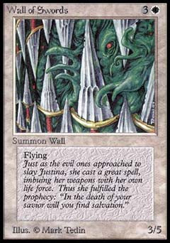 Wall of Swords (Alpha) Damaged / Poor
