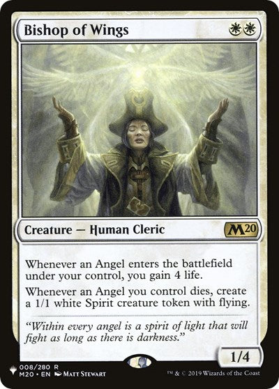 Bishop of Wings (The List) Near Mint