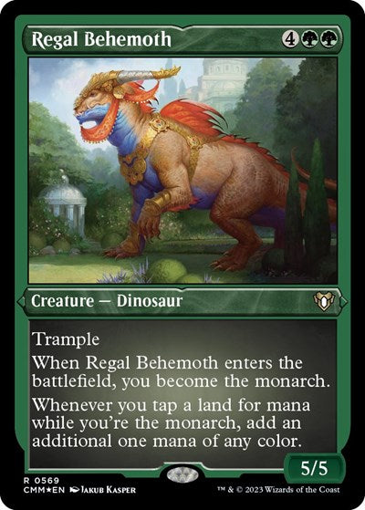 Regal Behemoth Foil Etched|0|0|0.00