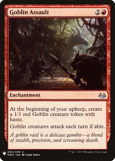 Goblin Assault (Mystery Booster) Medium Play