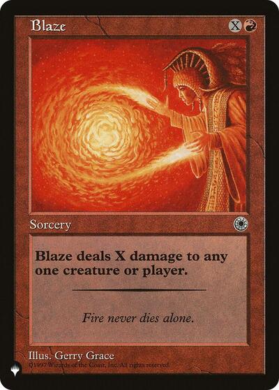 Blaze (The List) Light Play