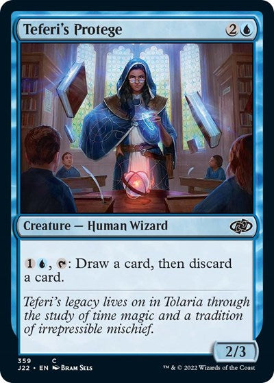 Teferi's Protege (Jumpstart 2022) Light Play
