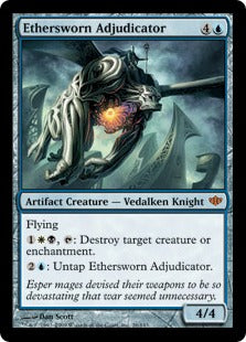 Ethersworn Adjudicator (Conflux) Light Play Foil