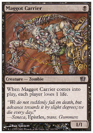 Maggot Carrier|0|0|0.00