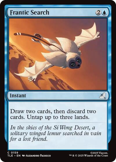Frantic Search (Avatar: The Last Airbender: Eternal-Legal) Near Mint Foil