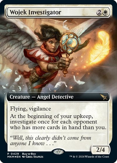 Wojek Investigator (Promos: Buy-A-Box) Light Play Foil