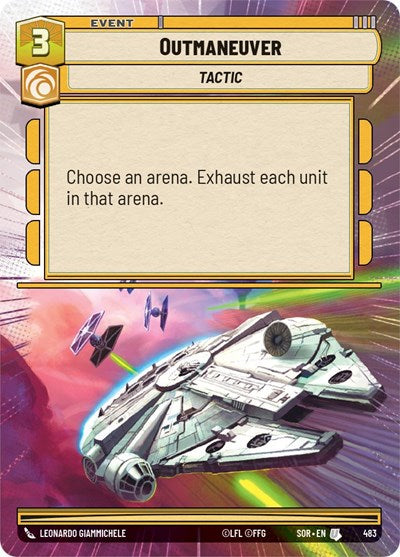 Outmaneuver (Hyperspace) (Spark of Rebellion) Near Mint