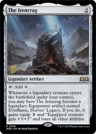 The Irencrag (Promos: Prerelease Cards) Light Play Foil
