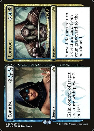 Connive // Concoct (Promos: Prerelease Cards) Near Mint Foil