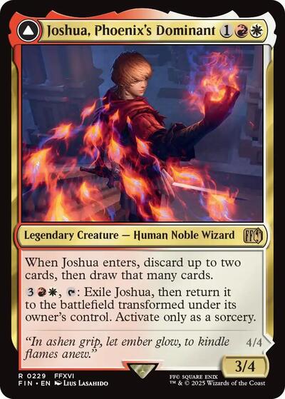 Joshua, Phoenix's Dominant (Universes Beyond: FINAL FANTASY: Through the Ages) Light Play