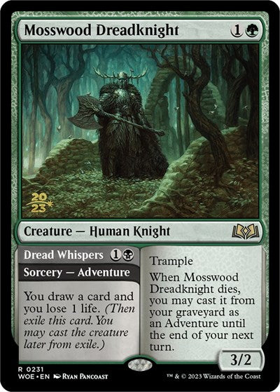 Mosswood Dreadknight (Promos: Prerelease Cards) Near Mint Foil