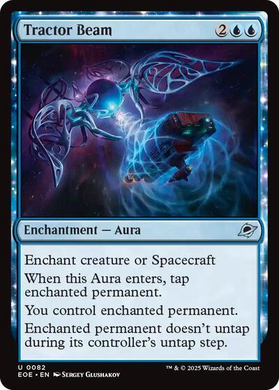Tractor Beam (Edge of Eternities) Light Play Foil