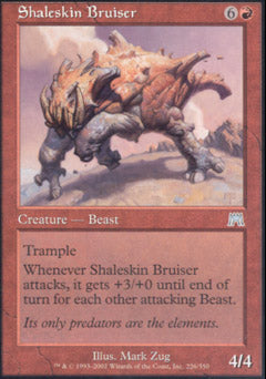 Shaleskin Bruiser (Onslaught) Light Play Foil