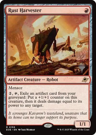 Rust Harvester (Promo Pack: Edge of Eternities) Near Mint Foil