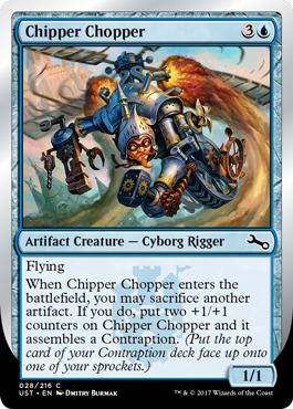 Chipper Chopper (Unstable) Medium Play Foil