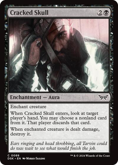 Cracked Skull (Duskmourn: House of Horror) Near Mint Foil
