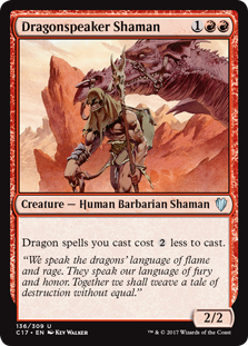 Dragonspeaker Shaman (Commander 2017) Medium Play