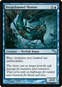 Deepchannel Mentor (Shadowmoor) Heavy Play