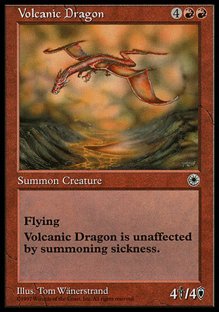 Volcanic Dragon (Portal) Medium Play