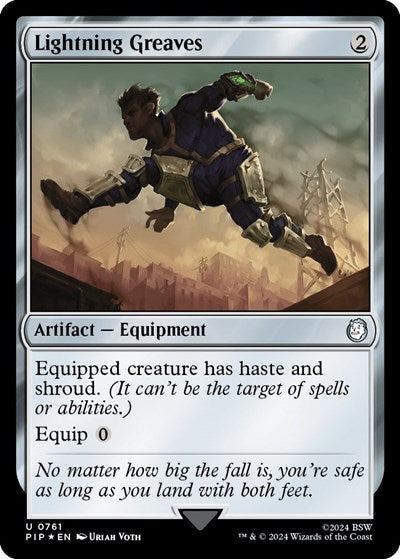 Lightning Greaves Surge Foil|1|0|0.00