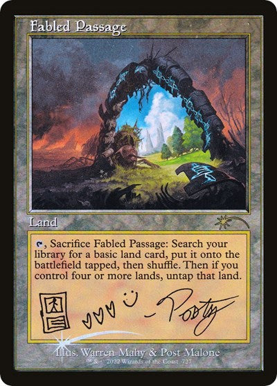 Fabled Passage (Post Malone) (Secret Lair) Near Mint Foil
