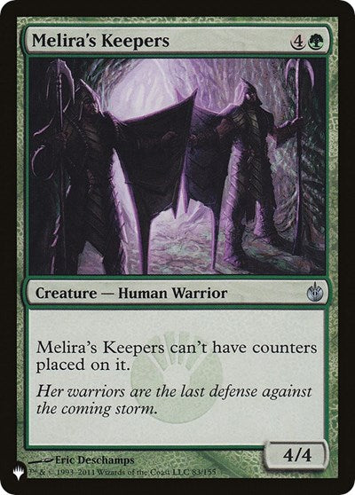 Melira's Keepers (The List) Light Play