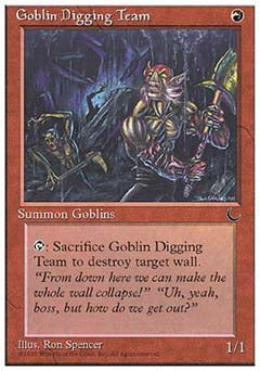Goblin Digging Team (Chronicles) Medium Play