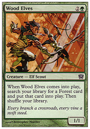 Wood Elves (9th Edition) Light Play