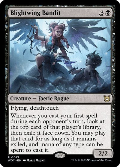 Blightwing Bandit (Commander: Wilds of Eldraine) Light Play