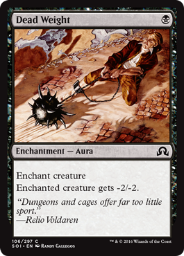 Dead Weight (Shadows Over Innistrad) Near Mint Foil