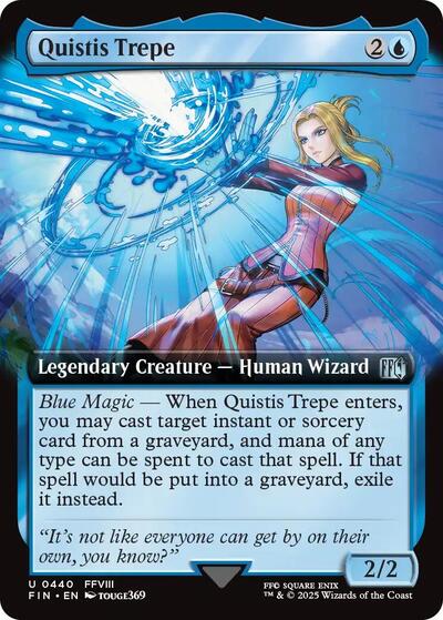 Quistis Trepe (Extended Art) (Universes Beyond: FINAL FANTASY) Near Mint Foil