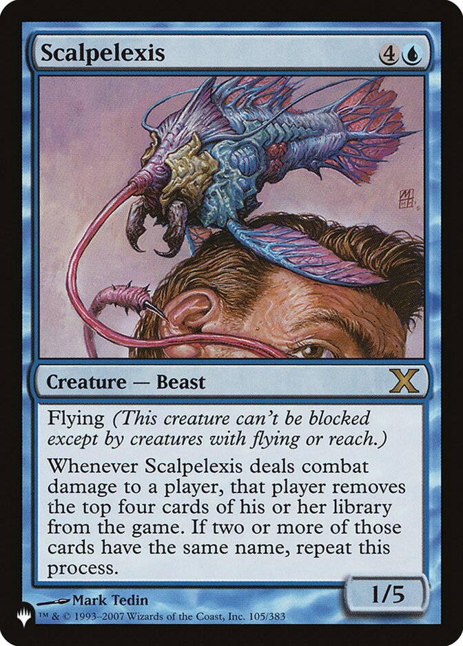 Scalpelexis (The List) Near Mint