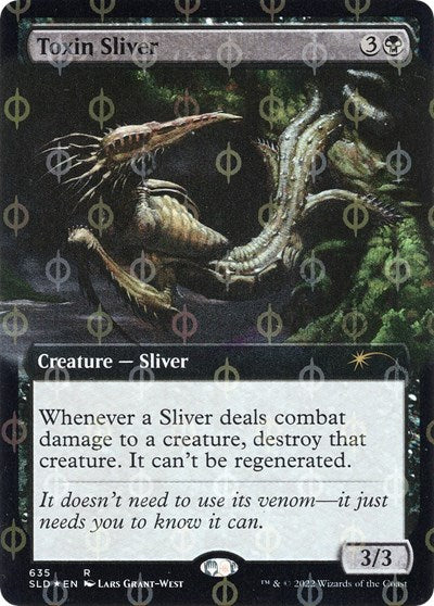 Toxin Sliver Extended Art Step and Compleat Foil|0|0|0.00