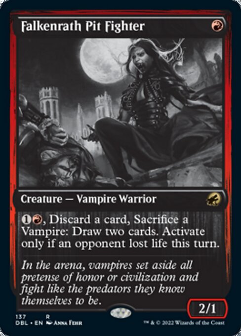 Falkenrath Pit Fighter (Innistrad: Double Feature) Near Mint