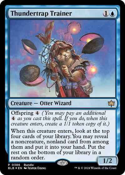 Thundertrap Trainer (Promos: Unique and Miscellaneous) Light Play Foil