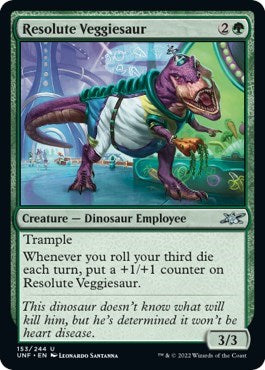 Resolute Veggiesaur (Unfinity) Light Play