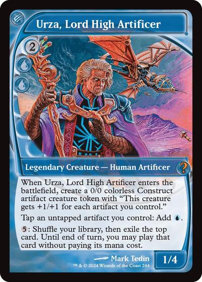 Urza, Lord High Artificer (Future Sight) (Mystery Booster 2) Near Mint Foil
