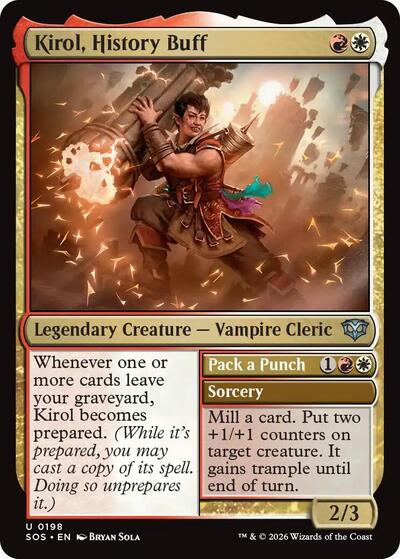 Kirol, History Buff (Secrets of Strixhaven) Near Mint Foil