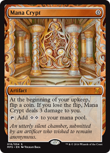 Mana Crypt (Kaladesh Inventions) Light Play Foil
