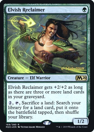 Elvish Reclaimer (Promos: Prerelease Cards) Near Mint Foil