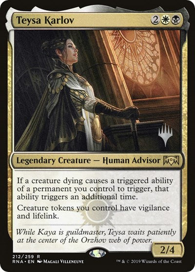 Teysa Karlov (Promo Pack: Throne of Eldraine) Light Play Foil